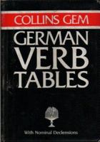 Collins Gem German Verb Tables and Grammar (Collins Gems) 0004593391 Book Cover