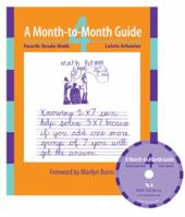 A Month-to-Month Guide: Fourth-Grade Math (includes CD) 0941355837 Book Cover
