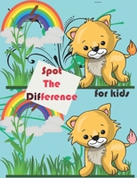 Spot The Difference For Kids: Search & Find, a Fun Way to Sharpen Observation and Concentration Skills in Kids of all Ages null Book Cover