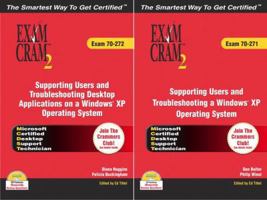 MCDST 70-271 &70-272 Exam Cram 2 Bundle (Supporting Users and Troubleshooting a Windows Xp Operating System) 0789731568 Book Cover