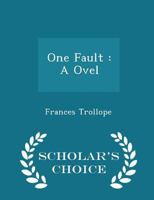 One Fault: A Ovel 101898464X Book Cover