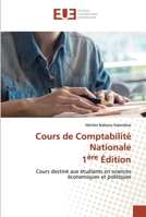 Cours de Comptabilité Nationale 1ère Édition 6202532033 Book Cover