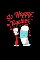 So happy together: 6x9 VALENTINE - dotgrid - dot grid paper - notebook - notes 1703403649 Book Cover