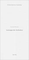 Leistungen Der Architektur: The Performance of Architecture 3037611502 Book Cover