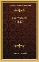 The Witness 1437347347 Book Cover