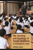 Teaching and Teachings of Temple Buddhism in Contemporary Japan 0824898877 Book Cover