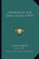 Inspiration For Daily Living 1145850715 Book Cover