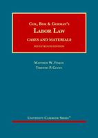 Cox, Bok & Gorman’s Labor Law (University Casebook Series) 1684679818 Book Cover