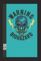 Warning Biohazard 2021: 365 Seiten Jahreplaner 2021. Ideal Fr Termine Und Notizen. Auch Als Tgaebuch Geeignet 1657812898 Book Cover