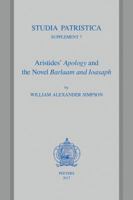 Aristides' Apology and the Novel Barlaam and Ioasaph 9042933704 Book Cover
