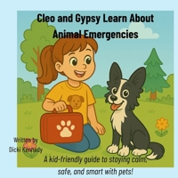 Cleo and Gypsy Learn About Animal Emergencies: A kid-friendly guide to staying calm, safe, and smart with pets! B0FHHQF7JL Book Cover