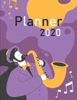 2020 Planner: Daily Weekly Monthly Planner Yearly Agenda 8.5 x 11’’ | 160 pages for Academic Agenda Schedule Organizer | Perfect for Planning and Organizing Your Home or Office 1670531953 Book Cover