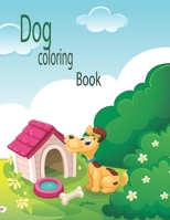 Dog Coloring Book B09CG9BJNP Book Cover