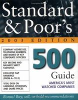 Standard & Poor's 500 Guide : 2003 Edition 0071409335 Book Cover