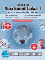 Macro Economics Analysis - I(M.A, Sem-III) SPPU-Text(English) 8197669562 Book Cover