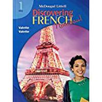 Discovering French, Nouveau!: Student Edition Level 1 2007 0618656510 Book Cover