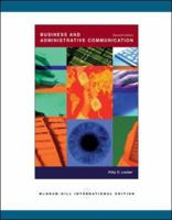 Business and Administrative Communication 0072964464 Book Cover