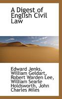 A Digest of English Civil Law 1016099347 Book Cover