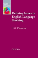 Defining Issues in English Language Teaching 0194374459 Book Cover