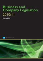 Business and Company Legislation 2010 1905391951 Book Cover