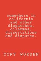 Somewhere in California 1534772979 Book Cover