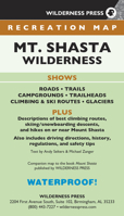 Mt. Shasta Wilderness Recreation Map 0899973906 Book Cover
