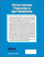 Effective Functional Progressions in Sport Rehabilitation 0736063811 Book Cover
