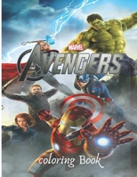 Marvel Coloring Book: latest high quality images of MARVEL for adults and kids B08JHM38FT Book Cover