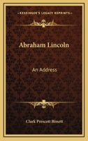 Abraham Lincoln 0469479612 Book Cover