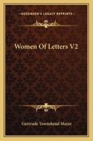 Women Of Letters V2 1163286494 Book Cover