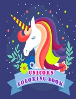 Unicorn coloring book: awesome unicorn coloring books for kids(ages 4 to 10)-children coloring book-50 unique design -large (8.5x11) 1708226842 Book Cover