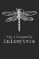 Nu Goth Dragonfly Anisoptera Entomology: Unlined / Plain Dragonfly Notebook / Journal Gift - Large ( 6 x 9 inches ) - 120 Pages || Softcover 1674378238 Book Cover