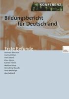 Bildungsbericht Fur Deutschland: Erste Befunde 3810040606 Book Cover