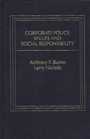 Corporate Policy, Values and Social Responsibility 0275900681 Book Cover