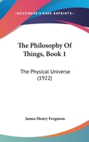The Philosophy of Things 1165123762 Book Cover