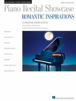 Piano Recital Showcase: Romantic Inspirations: 8 Original Piano Solos 1423475755 Book Cover