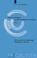 Wozu Und Wie Uberhaupt Noch Offentliches Recht 3899490592 Book Cover
