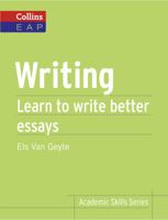 Writing: Learn to Write Better Academic Essays 0007507100 Book Cover