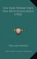 Ein Paar Winke Uber Das Musterzeichnen (1902) 1279098376 Book Cover