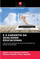 E a Garantia Da Qualidade Educacional 6203188921 Book Cover