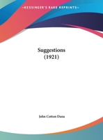 Suggestions 1341077780 Book Cover