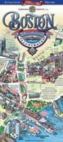 Boston Historic Illustrated Map 0985653280 Book Cover