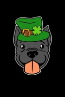 Irish Pitbull: Animal Clover Notebook | Funny St Patrick's Day Irish Pet Humor Lucky Coins Journal Shamrock Saint Paddys Notebook Mini Notepad (6"X9") B083XVDLL1 Book Cover