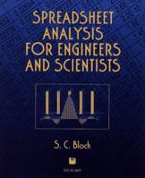 Spreadsheet Analysis for Engineers and Scientists 0471126837 Book Cover