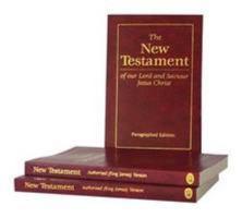 Paragraphed New Testament KJV 0907861806 Book Cover