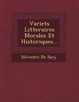 Varia(c)Ta(c)S Litta(c)Raires, Morales Et Historiques. T. I 2016169273 Book Cover