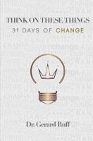 31 Days of Change 1542876249 Book Cover