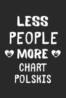 Less People More Chart Polskis: Lined Journal, 120 Pages, 6 x 9, Funny Chart Polski Gift Idea, Black Matte Finish (Less People More Chart Polskis Journal) 1673447848 Book Cover