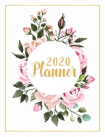 2020 Planner: 7.44 X 9.69 Organizer January to December One Full Year of Task Management 1692352695 Book Cover