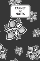 Carnet de notes: Carnet de notes - 160 pages lignées - Petit format - 13,34 cm x 20,32 cm - thème floral (French Edition) 1675370605 Book Cover